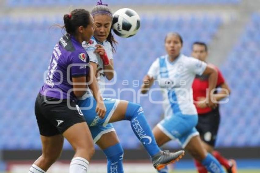 FÚTBOL FEMENIL . CLUB PUEBLA VS MAZATLÁN