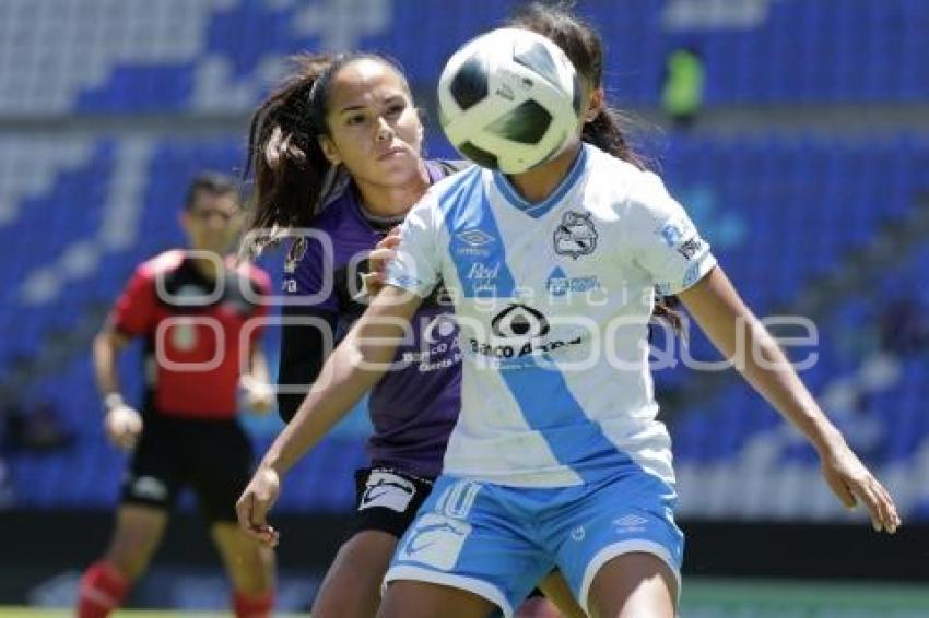 FÚTBOL FEMENIL . CLUB PUEBLA VS MAZATLÁN