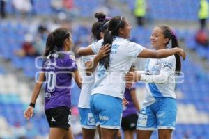 FÚTBOL FEMENIL . CLUB PUEBLA VS MAZATLÁN