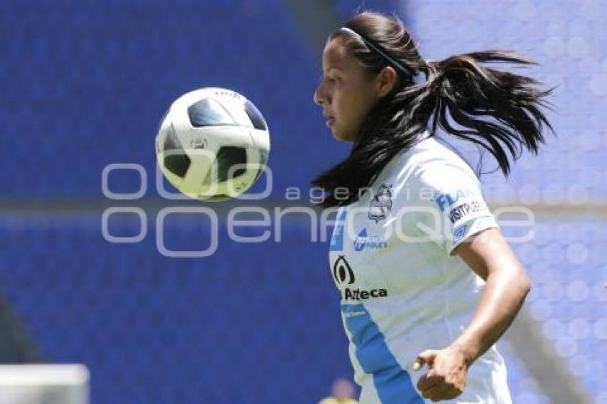 FÚTBOL FEMENIL . CLUB PUEBLA VS MAZATLÁN