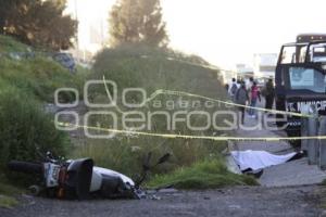 ACCIDENTE MOTOCICLISTA