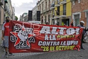 28 DE OCTUBRE . MANIFESTACIÓN