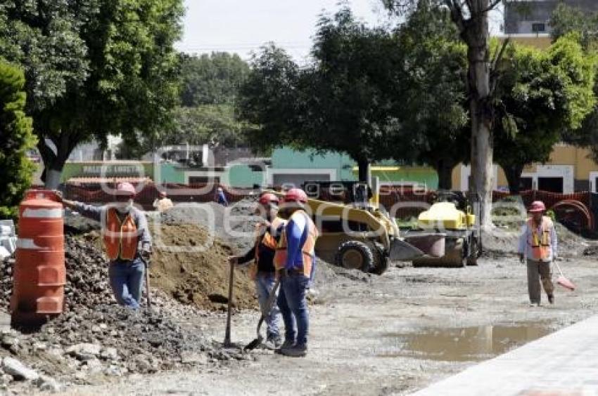 CHOLULA . REMODELACIÓN ZÓCALO