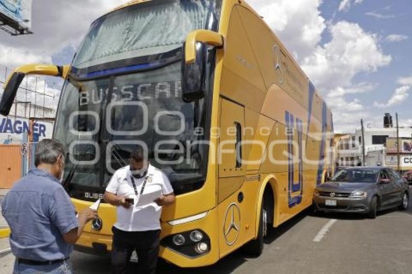 CHOQUE AUTOBÚS TIGRES