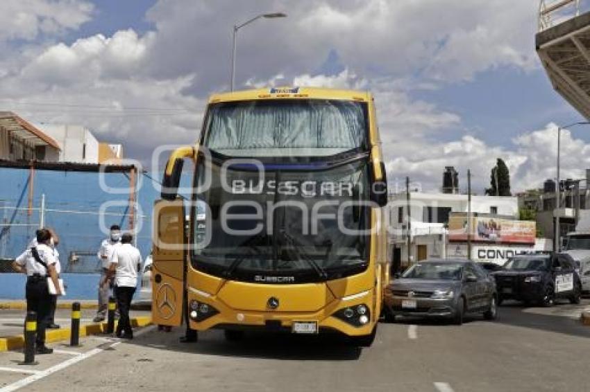 CHOQUE AUTOBÚS TIGRES