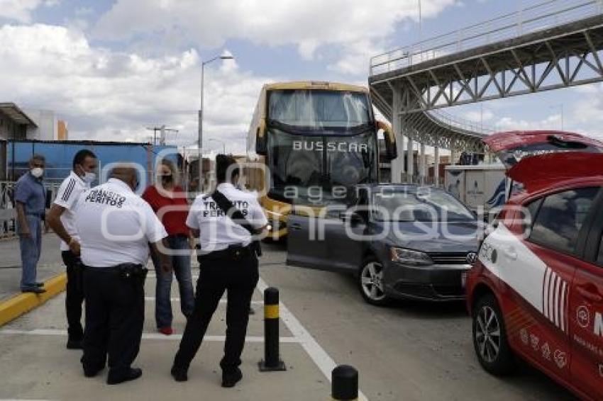 CHOQUE AUTOBÚS TIGRES