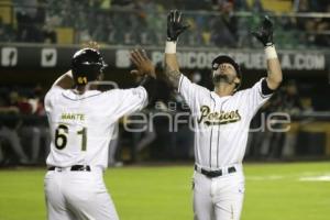 BÉISBOL . PERICOS VS OLMECAS