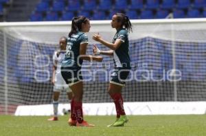 FÚTBOL FEMENIL . CLUB PUEBLA VS CRUZ AZUL