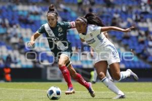 FÚTBOL FEMENIL . CLUB PUEBLA VS CRUZ AZUL