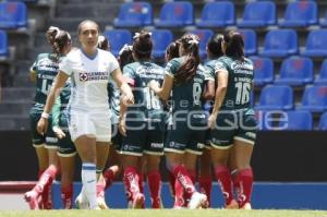 FÚTBOL FEMENIL . CLUB PUEBLA VS CRUZ AZUL
