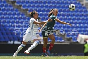 FÚTBOL FEMENIL . CLUB PUEBLA VS CRUZ AZUL