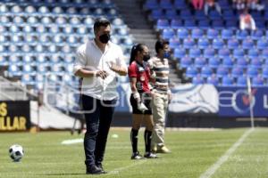 FÚTBOL FEMENIL . CLUB PUEBLA VS CRUZ AZUL