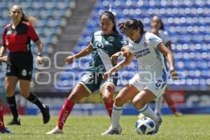FÚTBOL FEMENIL . CLUB PUEBLA VS CRUZ AZUL