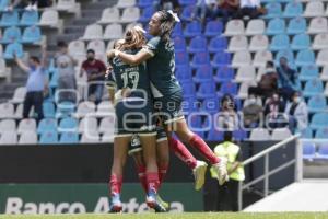 FÚTBOL FEMENIL . CLUB PUEBLA VS CRUZ AZUL