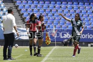 FÚTBOL FEMENIL . CLUB PUEBLA VS CRUZ AZUL