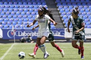 FÚTBOL FEMENIL . CLUB PUEBLA VS CRUZ AZUL