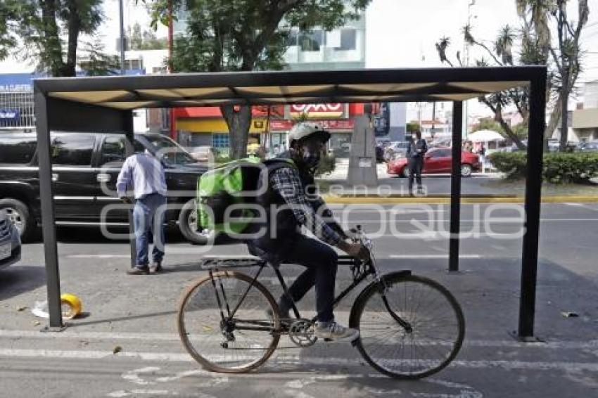 TECHO PARA BICICLETAS