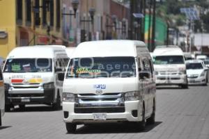 TLAXCALA . TRANSPORTE PÚBLICO