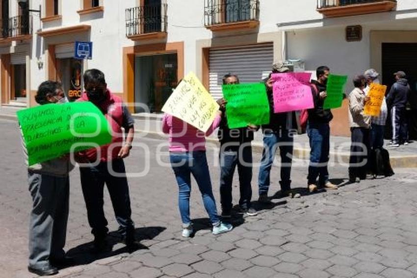 TLAXCALA . MANIFESTACIÓN