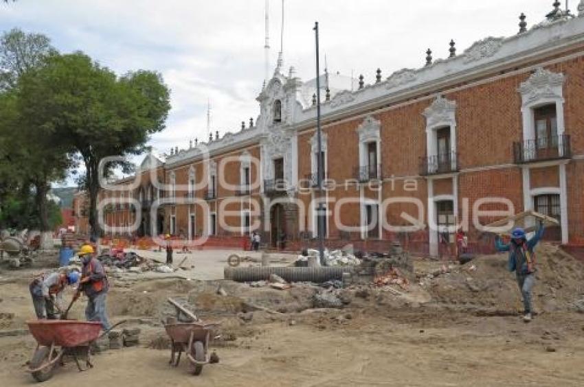 TLAXCALA . REHABILITACIÓN ZÓCALO