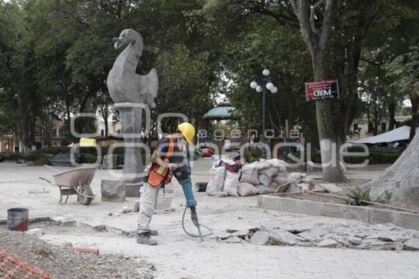 TLAXCALA . REHABILITACIÓN ZÓCALO