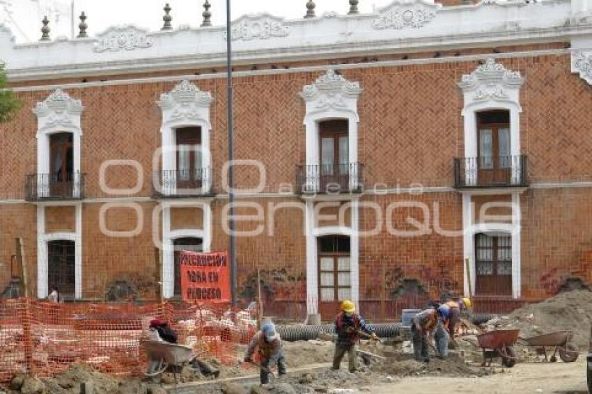 TLAXCALA . REHABILITACIÓN ZÓCALO