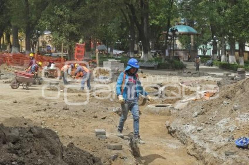 TLAXCALA . REHABILITACIÓN ZÓCALO