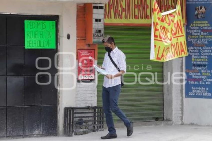 CARTELES PROTESTA CICLOVÍA