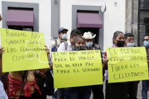 MANIFESTACIÓN POBLADORES COYOMEAPAN