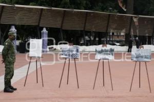 PASEO BRAVO . EXPOSICIÓN MILITAR