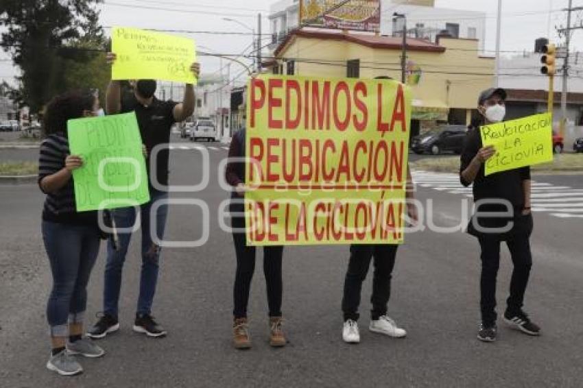 MANIFESTACIÓN CICLOVÍA SAN MANUEL