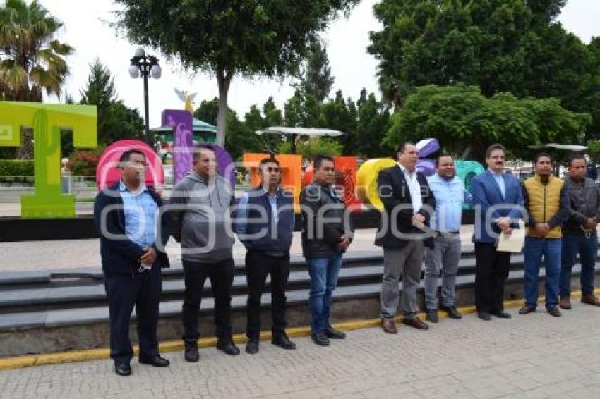 TEHUACÁN . LETRAS IDENTIDAD