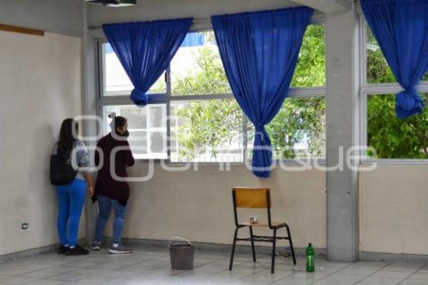 TEHUACÁN . LIMPIEZA ESCUELAS