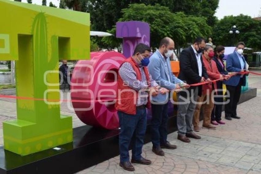 TEHUACÁN . LETRAS IDENTIDAD