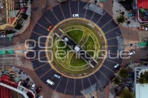 TLAXCALA . MONUMENTO LA MAQUINITA