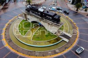 TLAXCALA . MONUMENTO LA MAQUINITA