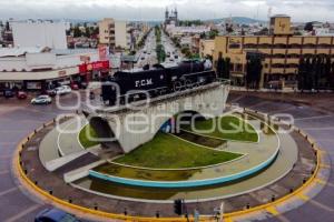 TLAXCALA . MONUMENTO LA MAQUINITA