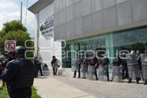 TEHUACÁN . MANIFESTACIÓN VECINOS COYOMEAPAN