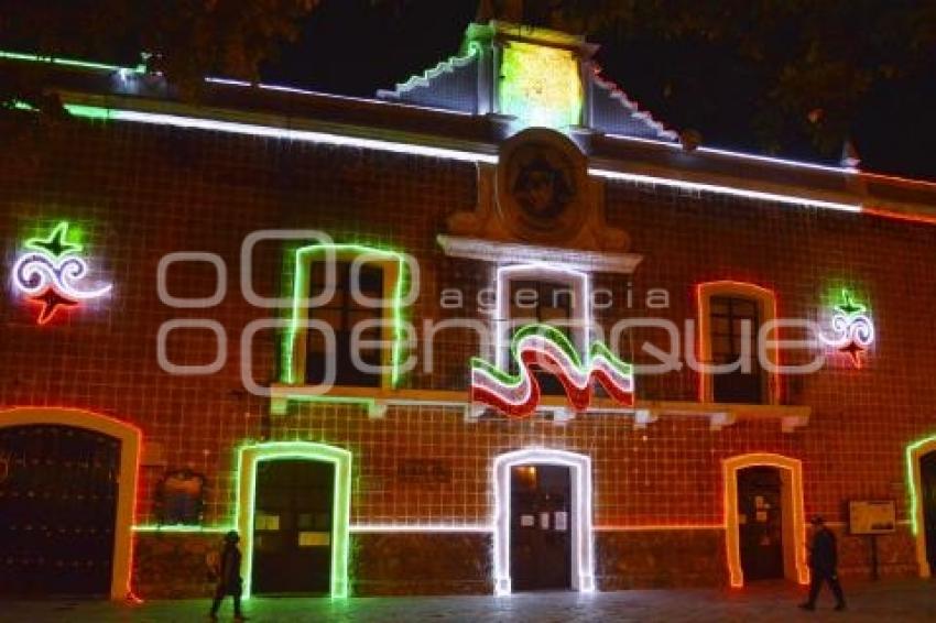 ATLIXCO . ILUMINACIÓN PATRIA