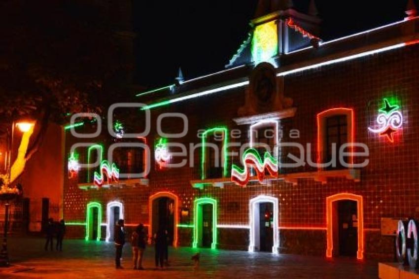 ATLIXCO . ILUMINACIÓN PATRIA