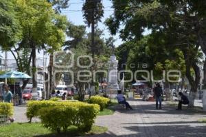 TEHUACÁN . PARQUE HIDALGO