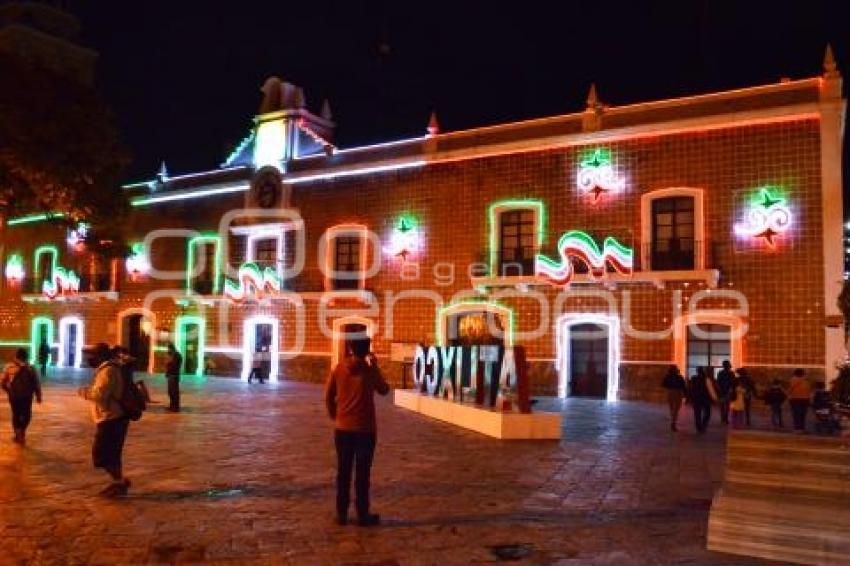 ATLIXCO . ILUMINACIÓN PATRIA