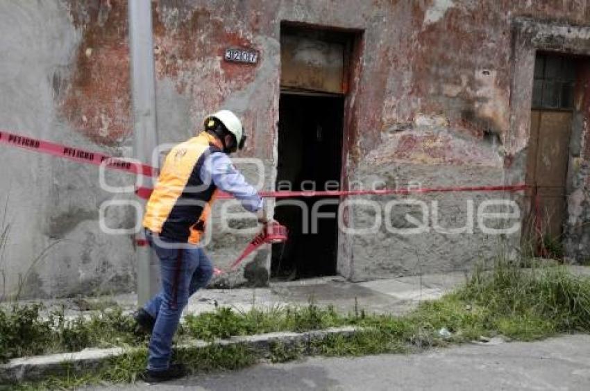 DERRUMBE TECHO VIVIENDA