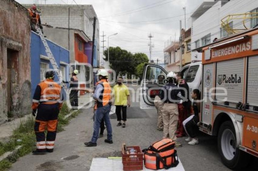 DERRUMBE TECHO VIVIENDA