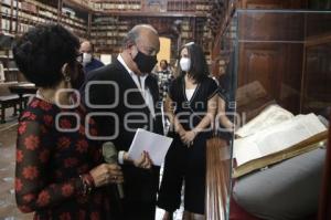 BIBLIOTECA PALAFOXIANA . ANIVERSARIO