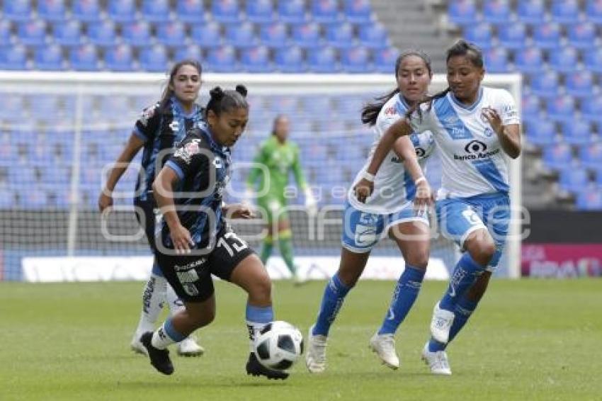 FÚTBOL FEMENIL . CLUB PUEBLA VS QUERÉTARO