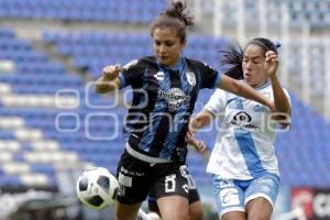 FÚTBOL FEMENIL . CLUB PUEBLA VS QUERÉTARO