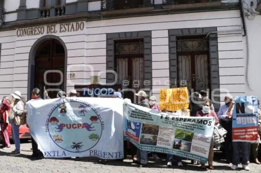 MANIFESTACIÓN DEFENSA DEL AGUA