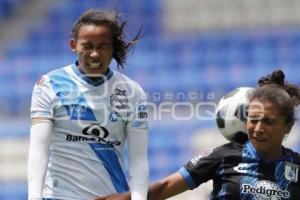 FÚTBOL FEMENIL . CLUB PUEBLA VS QUERÉTARO