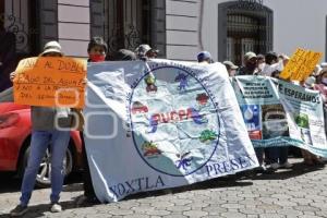 MANIFESTACIÓN DEFENSA DEL AGUA